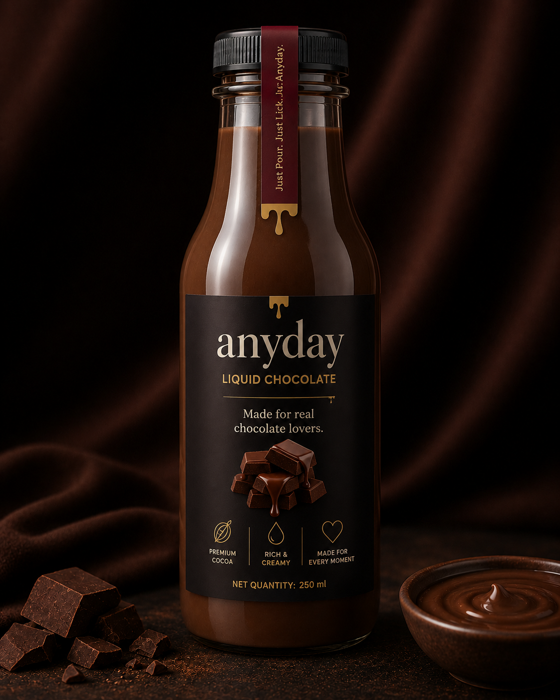 Anyday Liquid Chocolate bottle